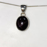 Star Garnet Oval Cabochon Pendant KPGJ4847