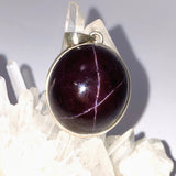 Star Garnet Oval Cabochon Pendant PPGJ869