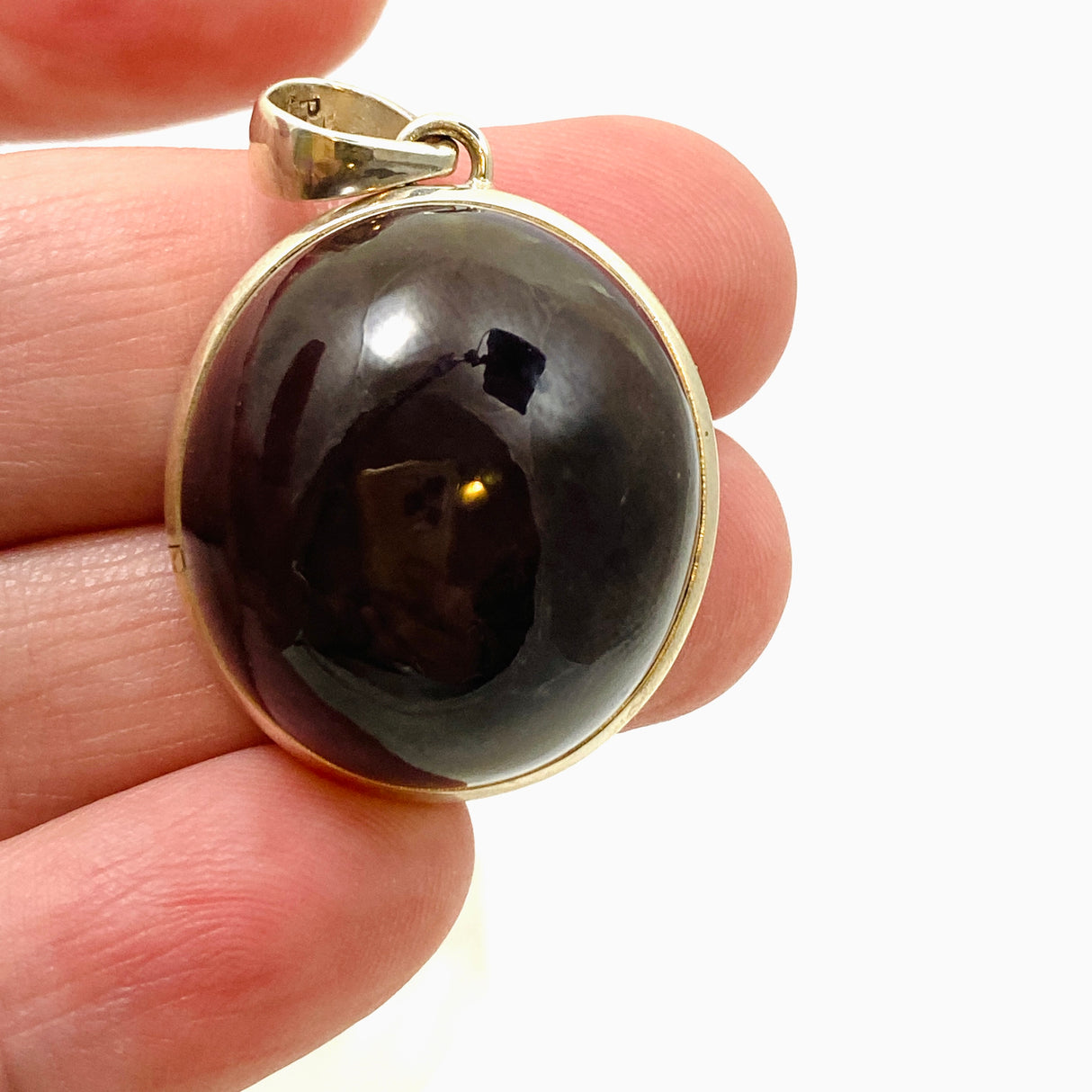 Star Garnet Oval Cabochon Pendant PPGJ869