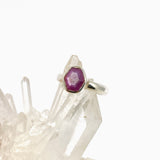 Star Ruby Freeform Faceted Ring Size 7 PRGJ980