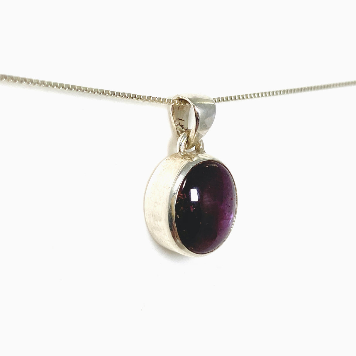 Star Ruby Oval Cabochon Pendant PPGJ1206
