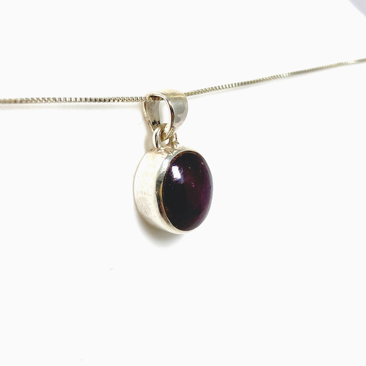 Star Ruby Oval Cabochon Pendant PPGJ1207