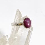 Star Ruby Oval Cabochon Ring Size 10 PRGJ972