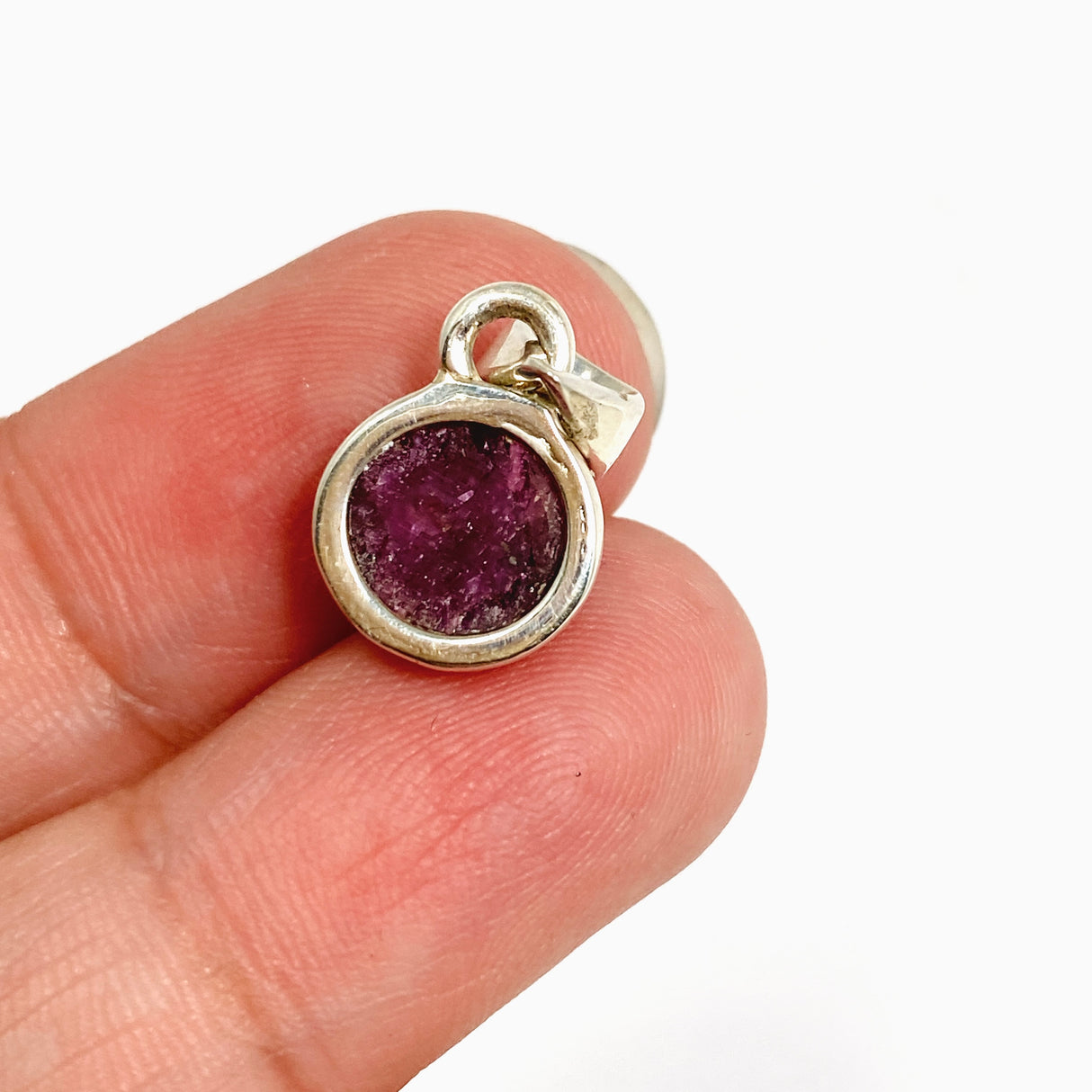 Star Ruby Round Cabochon Pendant PPGJ1210