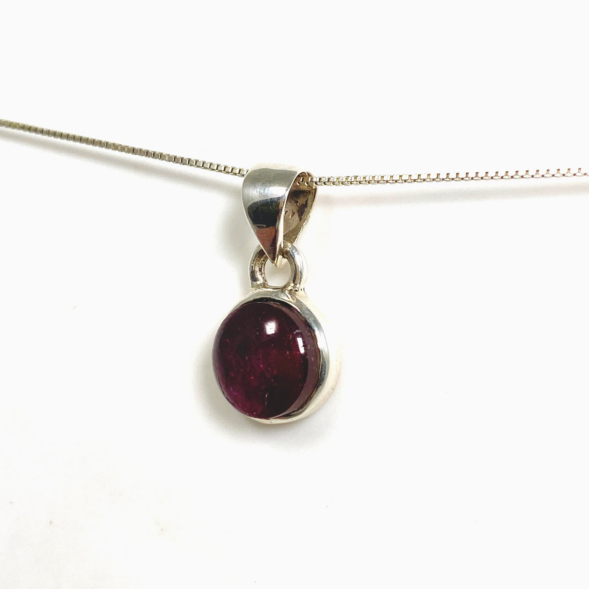 Star Ruby Round Cabochon Pendant PPGJ1210