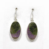 Stichtite in Serpentine (Atlantasite) Oval Earrings KEGJ1451 - Nature's Magick