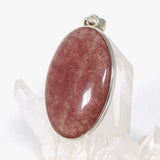 Strawberry Quartz oval cabochon pendant KPGJ1848 - Nature's Magick