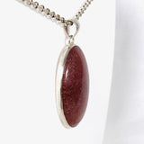 Strawberry Quartz oval cabochon pendant KPGJ1848 - Nature's Magick