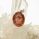 Strawberry Quartz Oval Faceted Pendant PPGJ948