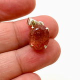 Strawberry Quartz Oval Faceted Pendant PPGJ949