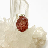 Strawberry Quartz Oval Faceted Pendant PPGJ951