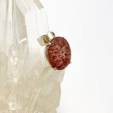 Strawberry Quartz Oval Faceted Pendant PPGJ951