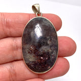 Sunstone in Iolite oval pendant KPGJ2912