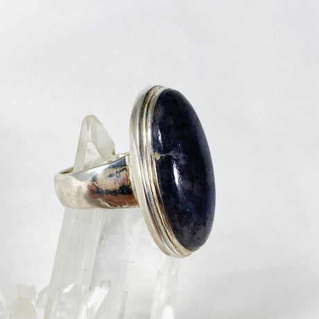 Sunstone in Iolite Oval Ring Size 9 KRGJ1999 - Nature's Magick