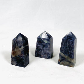 Sunstone in Iolite point 51-84g SIP-75 - Nature's Magick