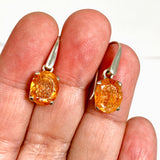 Sunstone Oval Faceted Earrings PEGJ336