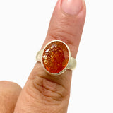 Sunstone Oval Faceted Ring Size 7 PRGJ757