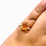 Sunstone Oval Faceted Ring Size 9.5 PRGJ759