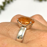 Sunstone Oval Faceted Ring Size 9 PRGJ566