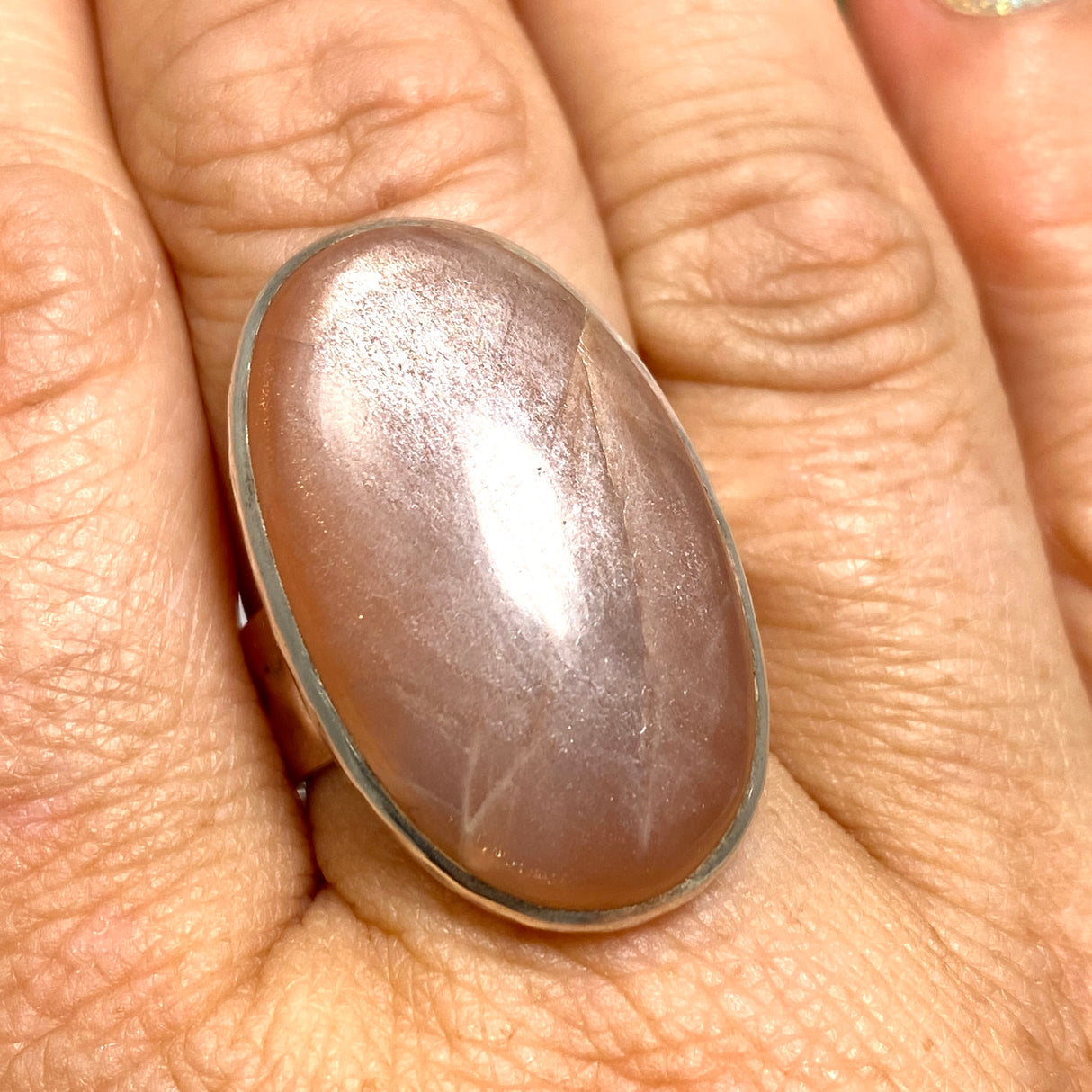 Sunstone Oval Ring Size 10 KRGJ2262