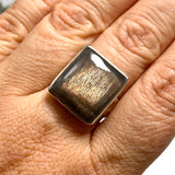 Sunstone rectangular ring s.8.5 KRGJ2257