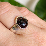 Super Seven Oval Cabochon Ring Size 7 PRGJ593