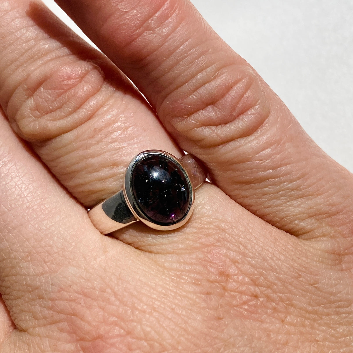 Super Seven Oval Cabochon Ring Size 7 PRGJ593