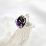 Super Seven Oval Cabochon Ring Size 7 PRGJ593