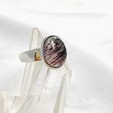 Super Seven Oval Cabochon Ring Size 8 PRGJ592