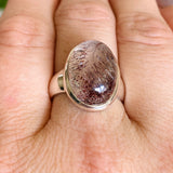 Super Seven Oval Cabochon Ring Size 9 PRGJ590