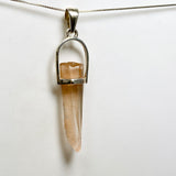 Tangerine Lemurian Quartz Raw Crystal Pendant  PPGJ1271