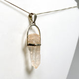 Tangerine Lemurian Quartz Raw Crystal Pendant  PPGJ1272
