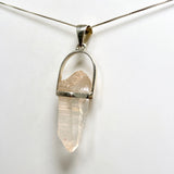 Tangerine Lemurian Quartz Raw Crystal Pendant  PPGJ1272