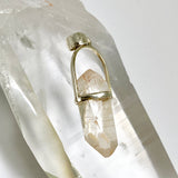 Tangerine Lemurian Quartz Raw Crystal Pendant  PPGJ1273