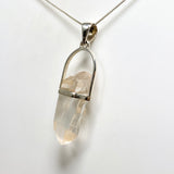 Tangerine Lemurian Quartz Raw Crystal Pendant  PPGJ1273