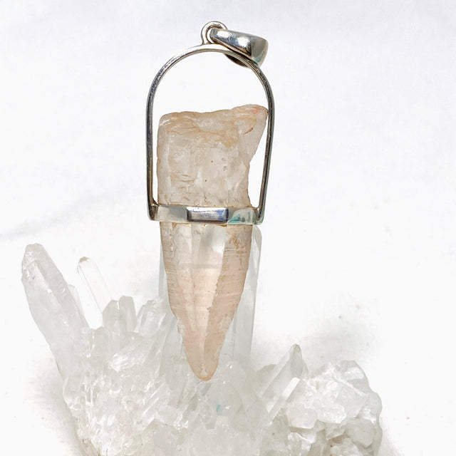 Tangerine Lemurian Quartz Raw Crystal Pendant PPGJ729 - Nature's Magick