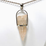 Tangerine Lemurian Quartz Raw Crystal Pendant PPGJ729 - Nature's Magick