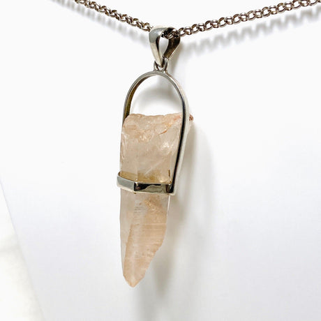 Tangerine Lemurian Quartz Raw Crystal Pendant PPGJ729 - Nature's Magick