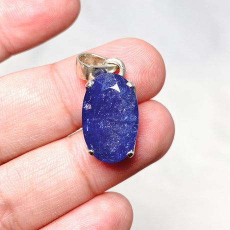 Tanzanite Faceted Oval Pendant PPGJ765 - Nature's Magick