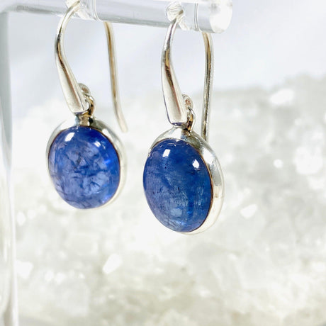 Tanzanite Oval Cabochon Earrings PEGJ110 - Nature's Magick