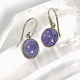Tanzanite Oval Cabochon Earrings PEGJ387