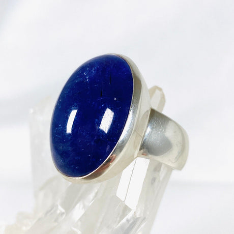 Tanzanite Oval Cabochon Ring s.8.5 PRGJ297 - Nature's Magick