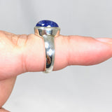 Tanzanite Oval Cabochon Ring Size 7.5 PRGJ512