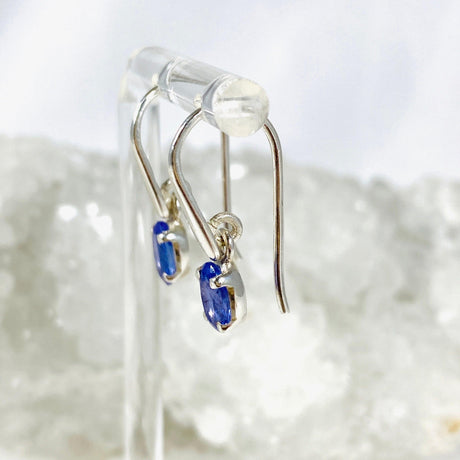 Tanzanite Oval Faceted Earrings PEGJ107 - Nature's Magick