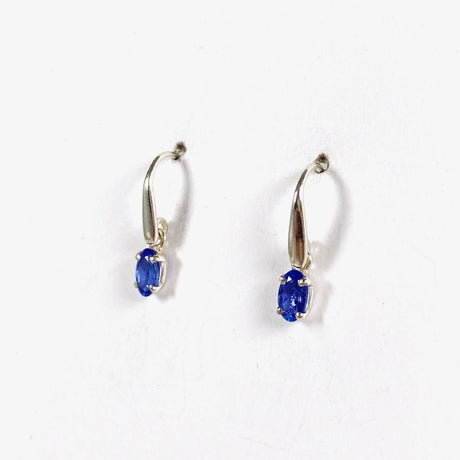 Tanzanite Oval Faceted Earrings PEGJ107 - Nature's Magick