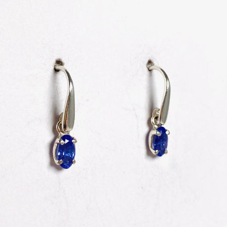 Tanzanite Oval Faceted Earrings PEGJ107 - Nature's Magick