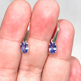 Tanzanite Oval Faceted Earrings PEGJ179