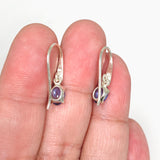 Tanzanite Oval Faceted Earrings PEGJ179