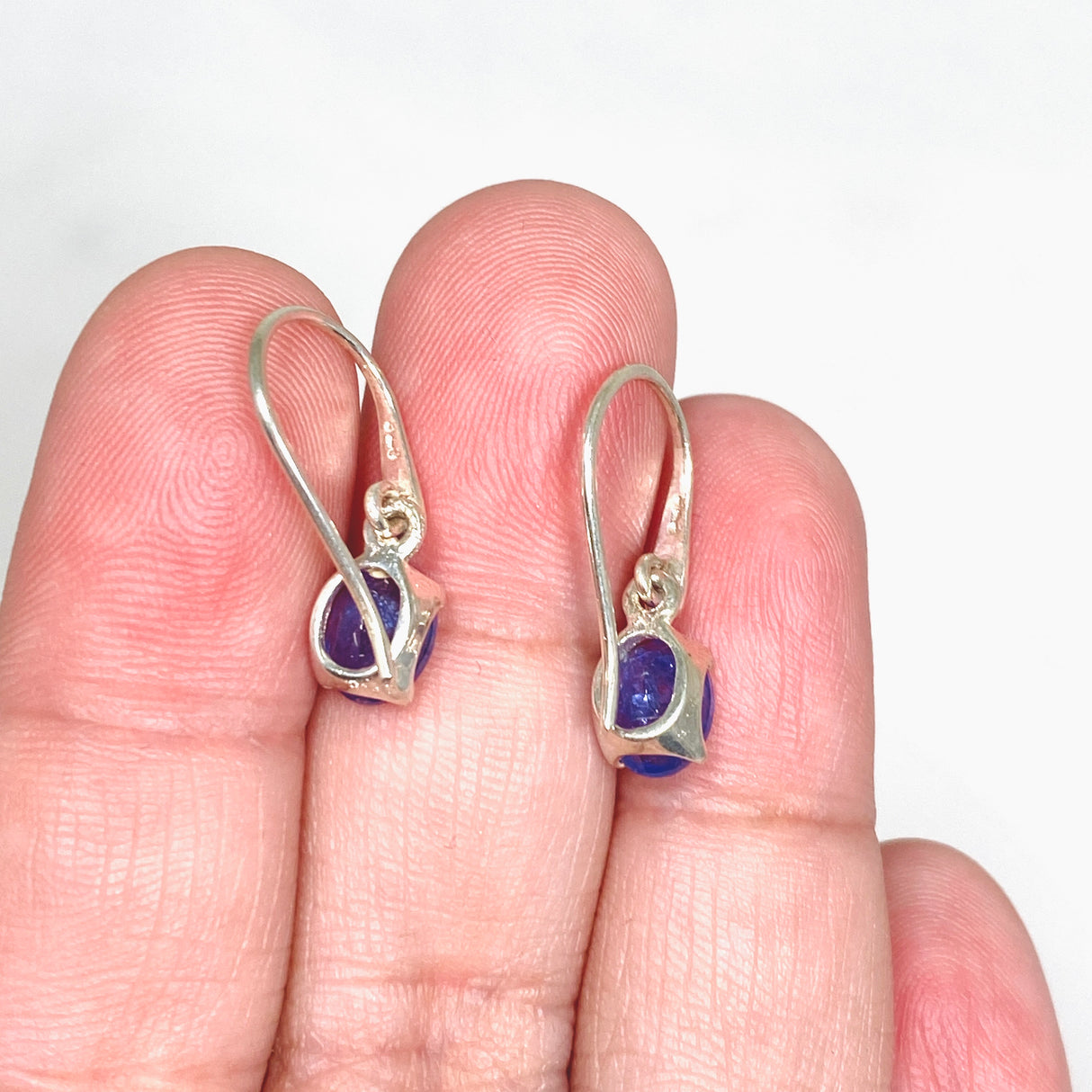 Tanzanite Oval Faceted Earrings PEGJ180