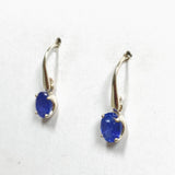 Tanzanite Oval Faceted Earrings PEGJ180